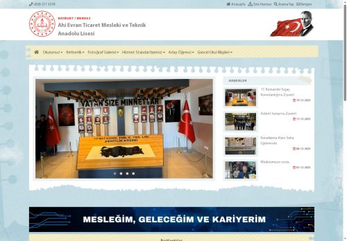 BAYBURT / MERKEZ - Ahi Evran Ticaret Mesleki ve Teknik Anadolu Lisesi