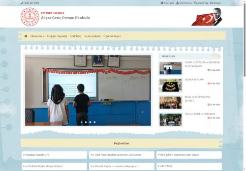 BAYBURT / MERKEZ - Akşar Genç Osman İlkokulu