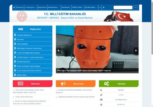 BAYBURT / MERKEZ - Bayburt Bilim ve Sanat Merkezi