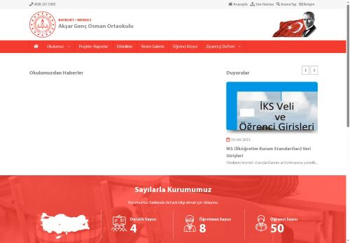 BAYBURT / MERKEZ - Akşar Genç Osman Ortaokulu