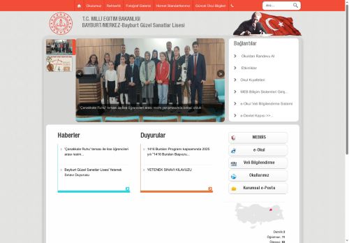BAYBURT / MERKEZ - Bayburt Güzel Sanatlar Lisesi