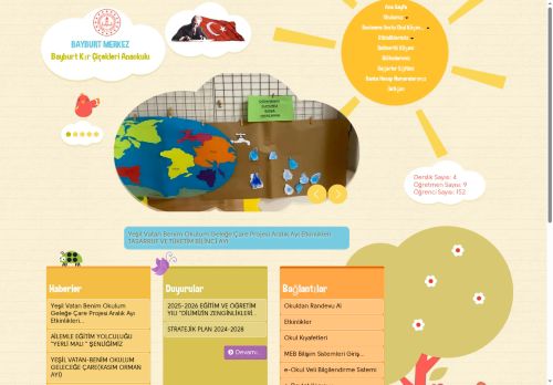 BAYBURT / MERKEZ - Bayburt Kır Çiçekleri Anaokulu