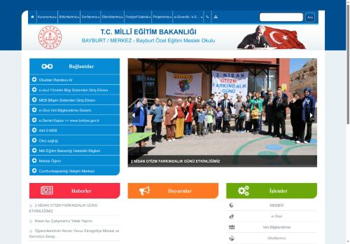 BAYBURT / MERKEZ - Bayburt Özel Eğitim Meslek Okulu