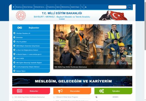 BAYBURT / MERKEZ - Bayburt Mesleki ve Teknik Anadolu Lisesi