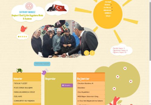 BAYBURT / MERKEZ - Bayburt Özel Eğitim Uygulama Okulu II. Kademe