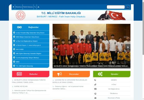 BAYBURT / MERKEZ - Fatih İmam Hatip Ortaokulu