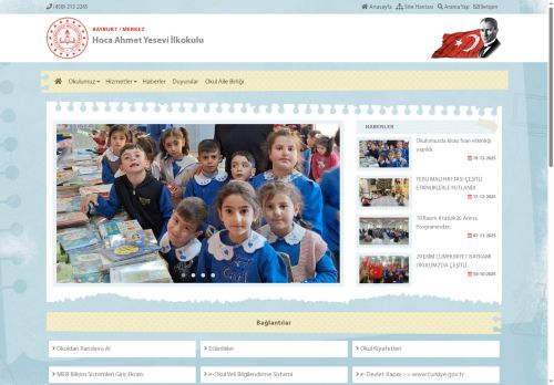 BAYBURT / MERKEZ - Hoca Ahmet Yesevi İlkokulu