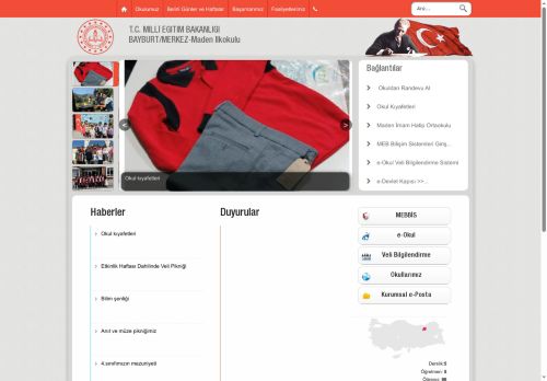 BAYBURT / MERKEZ - Maden İlkokulu