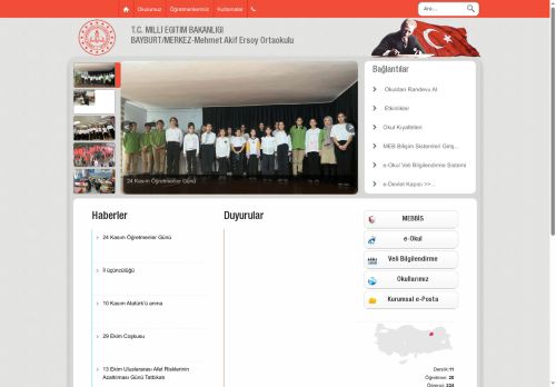 BAYBURT / MERKEZ - Mehmet Akif Ersoy Ortaokulu