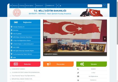 BAYBURT / MERKEZ - Nazlı Şentürk Kızılay Anaokulu