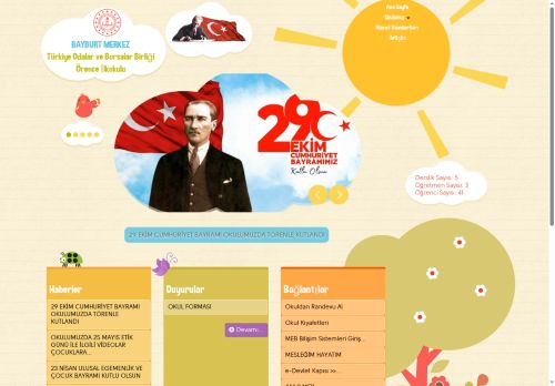 BAYBURT / MERKEZ - Türkiye Odalar ve Borsalar Birliği Örence İlkokulu