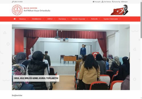 BİLECİK / BOZÜYÜK - Arif Nihat Asya Ortaokulu