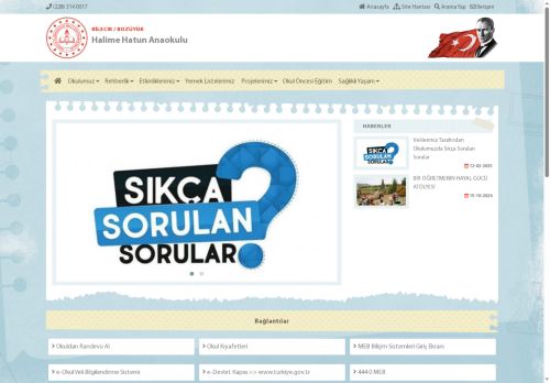 BİLECİK / BOZÜYÜK - Halime Hatun Anaokulu