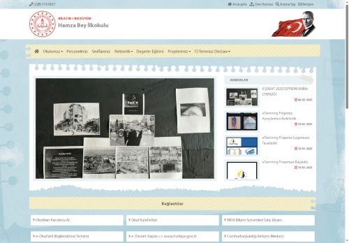 BİLECİK / BOZÜYÜK - Hamza Bey İlkokulu