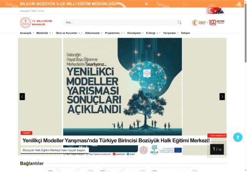 MEB BİLECİK - BOZÜYÜK İLÇE MİLLÎ EĞİTİM MÜDÜRLÜĞÜ