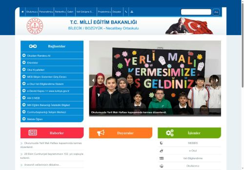 BİLECİK / BOZÜYÜK - Necatibey Ortaokulu