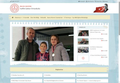 BİLECİK / BOZÜYÜK - Saffet Şeker Ortaokulu