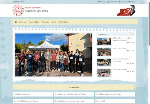 BİLECİK / GÖLPAZARI - Gazimihal Ortaokulu