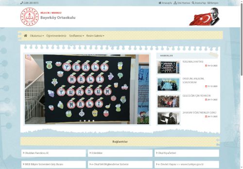 BİLECİK / MERKEZ - Bayırköy Ortaokulu