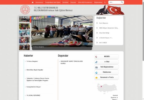 BİLECİK / İNHİSAR - İnhisar Halk Eğitimi Merkezi