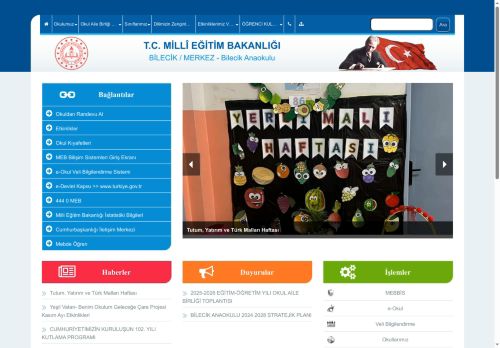 BİLECİK / MERKEZ - Bilecik Anaokulu