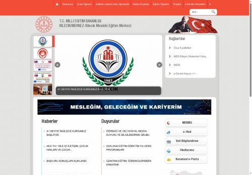 BİLECİK / MERKEZ - Bilecik Mesleki Eğitim Merkezi