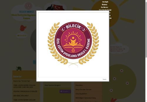 BİLECİK / MERKEZ - Bilecik Özel Eğitim Uygulama Okulu I. Kademe