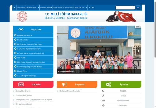 BİLECİK / MERKEZ - Cumhuriyet İlkokulu