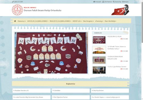 BİLECİK / MERKEZ - Dursun Fakıh İmam Hatip Ortaokulu