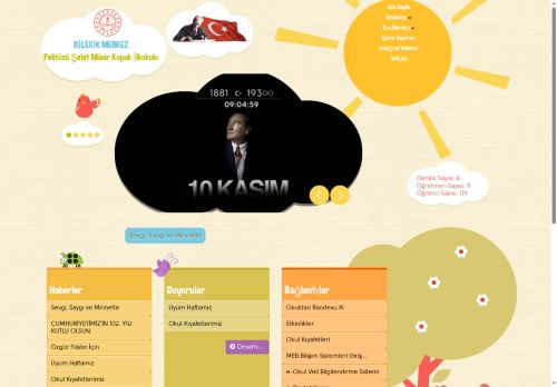 BİLECİK / MERKEZ - Pelitözü Şehit Münir Kopuk İlkokulu