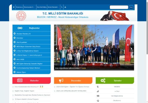 BİLECİK / MERKEZ - Murat Hüdavendigar Ortaokulu