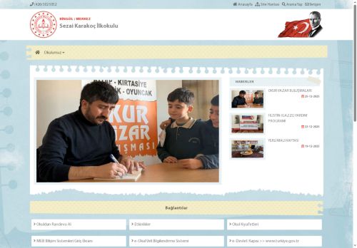 BİNGÖL / MERKEZ - Sezai Karakoç İlkokulu