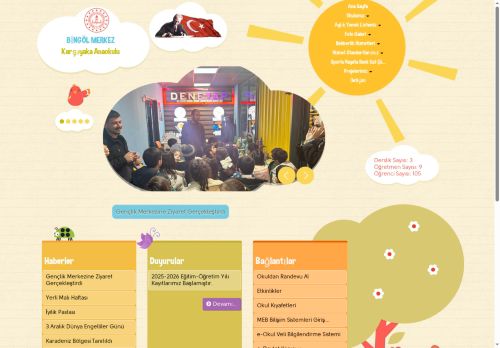 BİNGÖL / MERKEZ - Karşıyaka Anaokulu