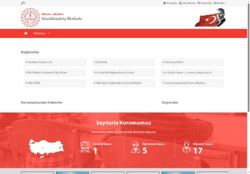 BİNGÖL / MERKEZ - Küçükbaşköy İlkokulu