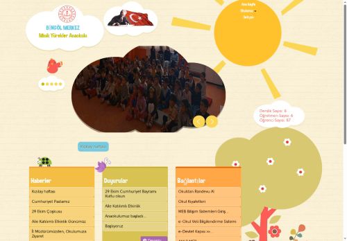 BİNGÖL / MERKEZ - Minik Yürekler Anaokulu