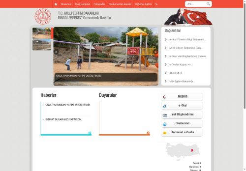 BİNGÖL / MERKEZ - Ormanardı İlkokulu