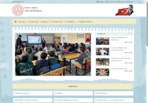 BİNGÖL / MERKEZ - Sancak İlkokulu