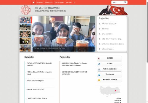 BİNGÖL / MERKEZ - Sancak Ortaokulu