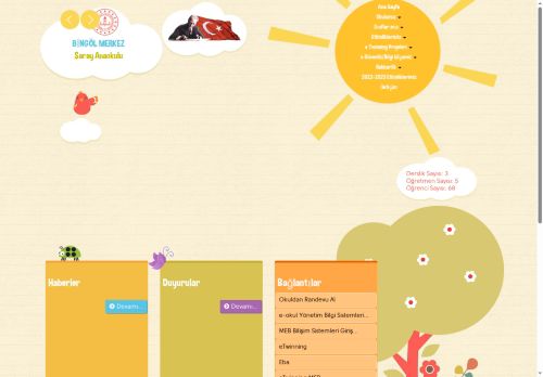 BİNGÖL / MERKEZ - Saray Anaokulu