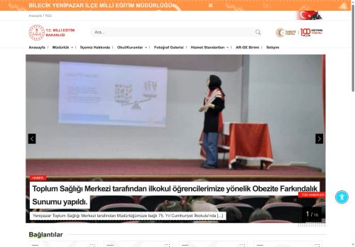 MEB BİLECİK - YENİPAZAR İLÇE MİLLÎ EĞİTİM MÜDÜRLÜĞÜ