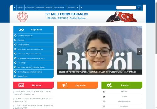 BİNGÖL / MERKEZ - Atatürk İlkokulu