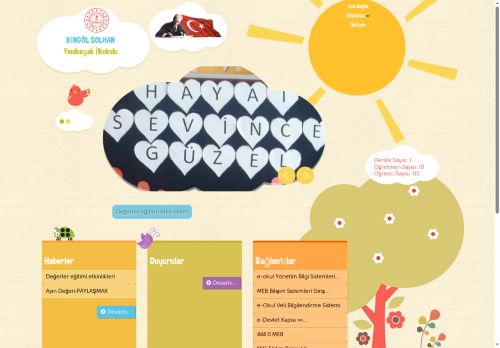 BİNGÖL / SOLHAN - Yenibaşak İlkokulu