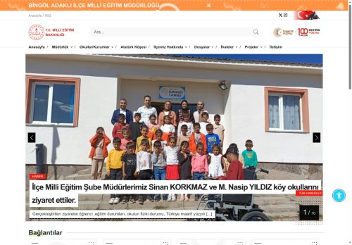 MEB BİNGÖL - ADAKLI İLÇE MİLLÎ EĞİTİM MÜDÜRLÜĞÜ