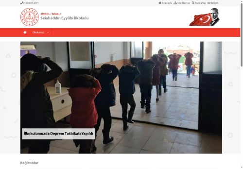 BİNGÖL / ADAKLI - Selahaddin Eyyübi İlkokulu