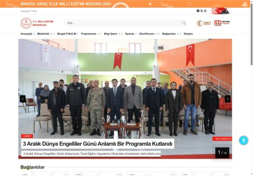 MEB BİNGÖL - GENÇ İLÇE MİLLÎ EĞİTİM MÜDÜRLÜĞÜ