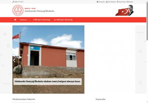 BİNGÖL / GENÇ - Günkondu Yeniçağ İlkokulu