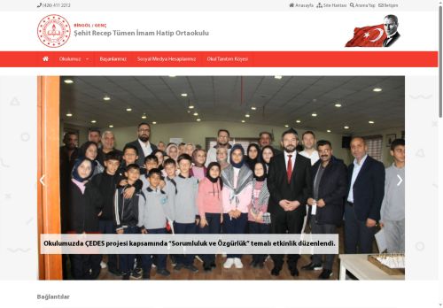 BİNGÖL / GENÇ - Şehit Recep Tümen İmam Hatip Ortaokulu