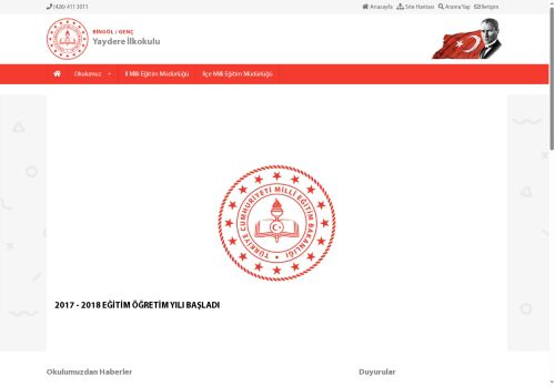 BİNGÖL / GENÇ - Yaydere İlkokulu