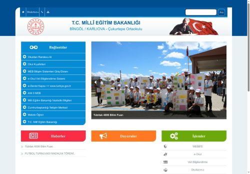 BİNGÖL / KARLIOVA - Çukurtepe Ortaokulu