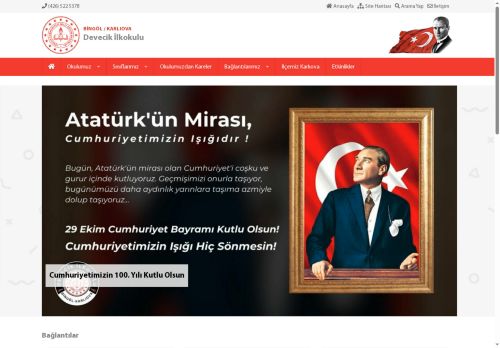 BİNGÖL / KARLIOVA - Devecik İlkokulu